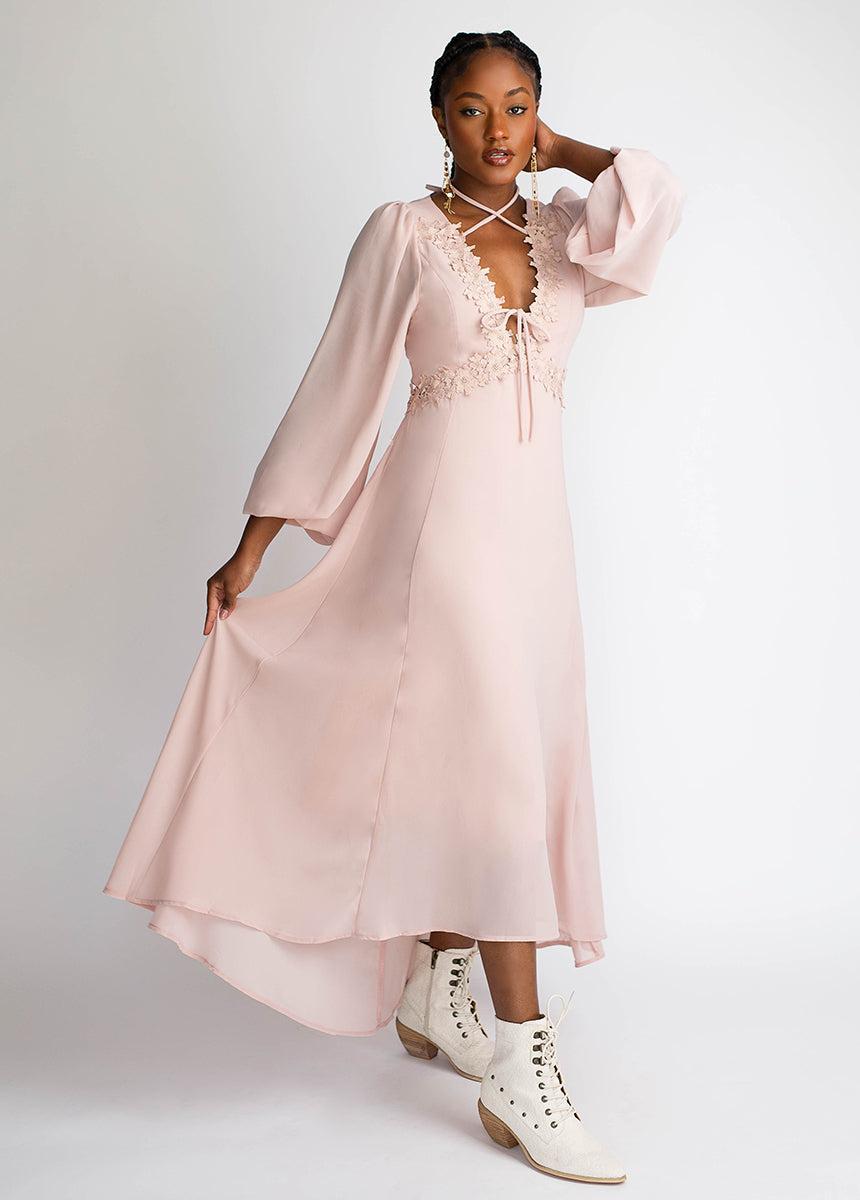 Niobe Dress in Blush Female Product Image