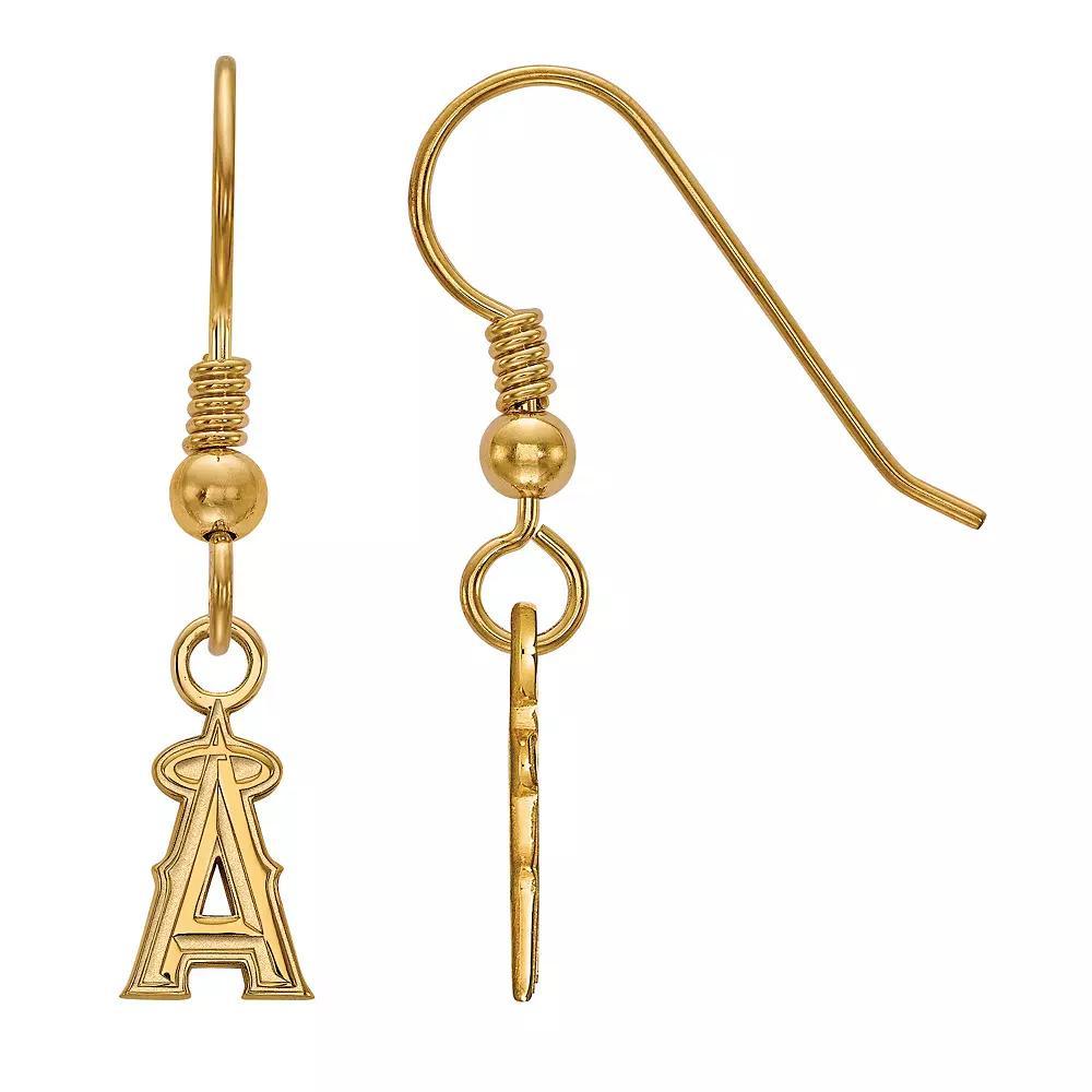 LogoArt Sterling Silver Los Angeles Angels of Anaheim Mini Dangle Earrings, Women's, Size: 29 mm Product Image