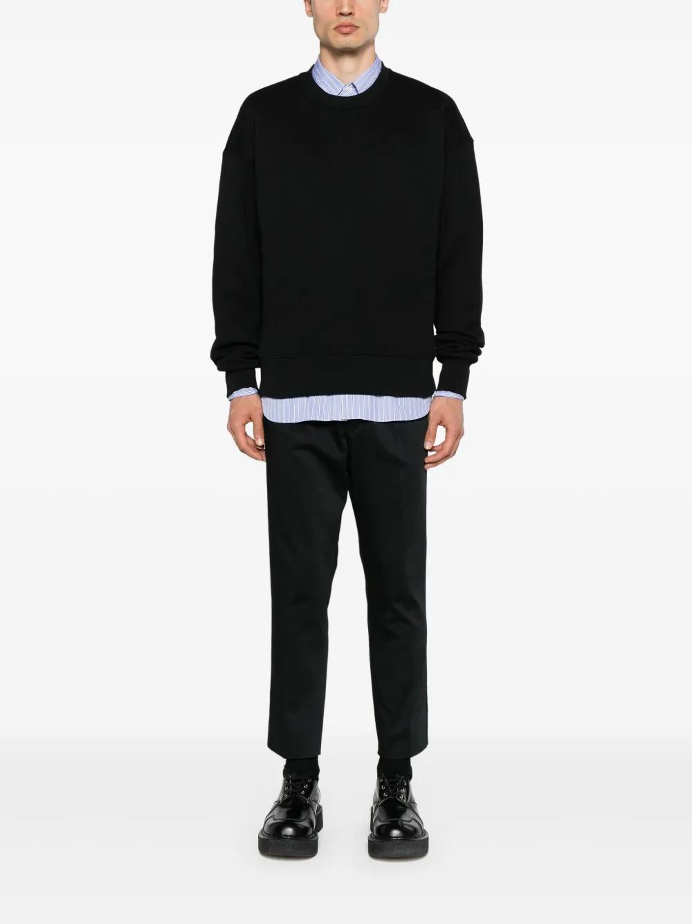 Ami de Coeur-embossed sweatshirt Product Image