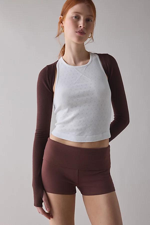 Out From Under Bec Foldover Micro Short Womens at Urban Outfitters Product Image