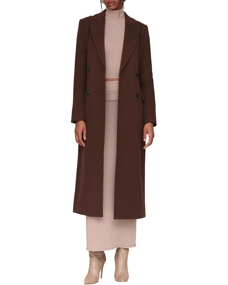 Double Breasted Sherpa Coat Product Image