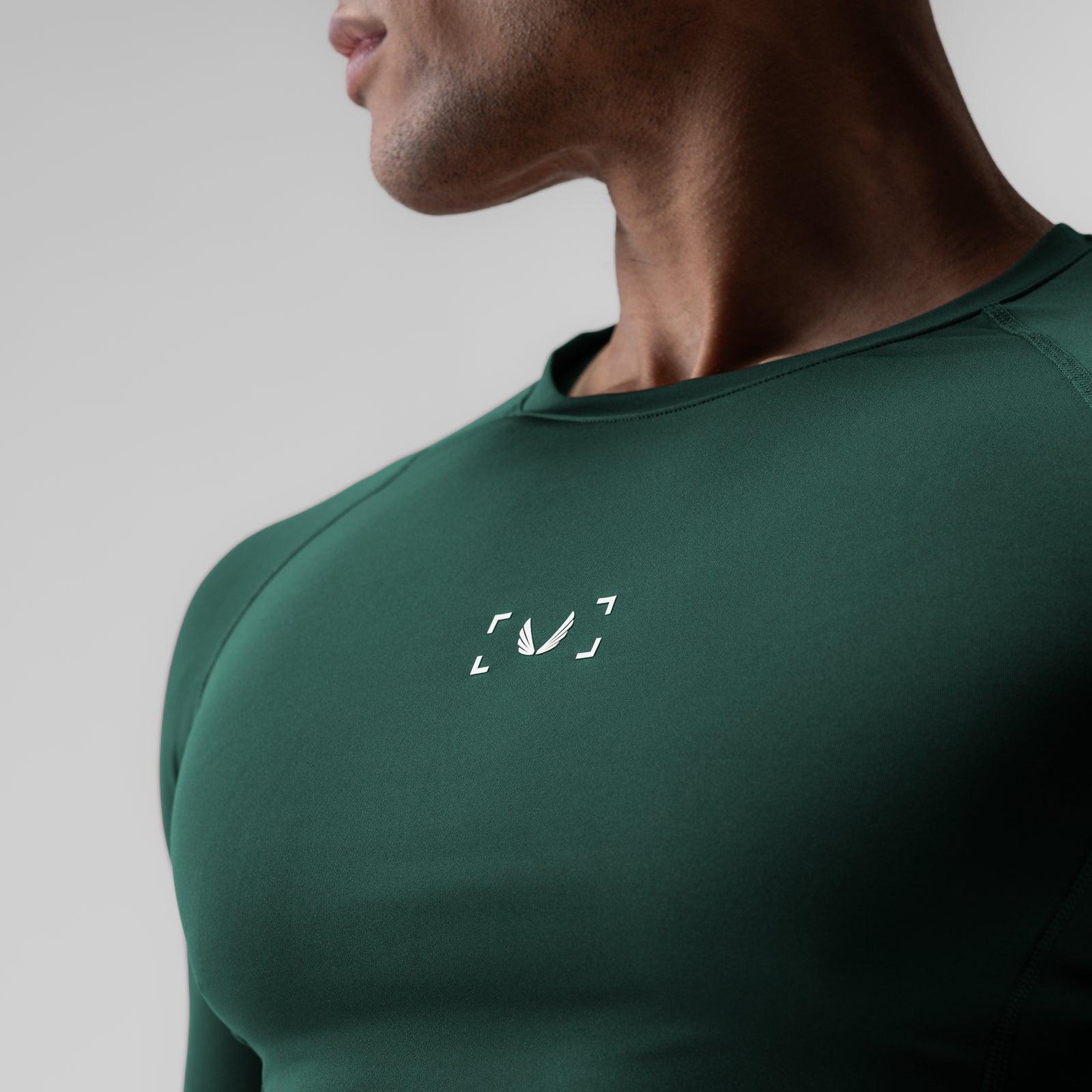 1027. WarpFlexx-Lite® Half-Sleeve Baselayer - Crimson Product Image