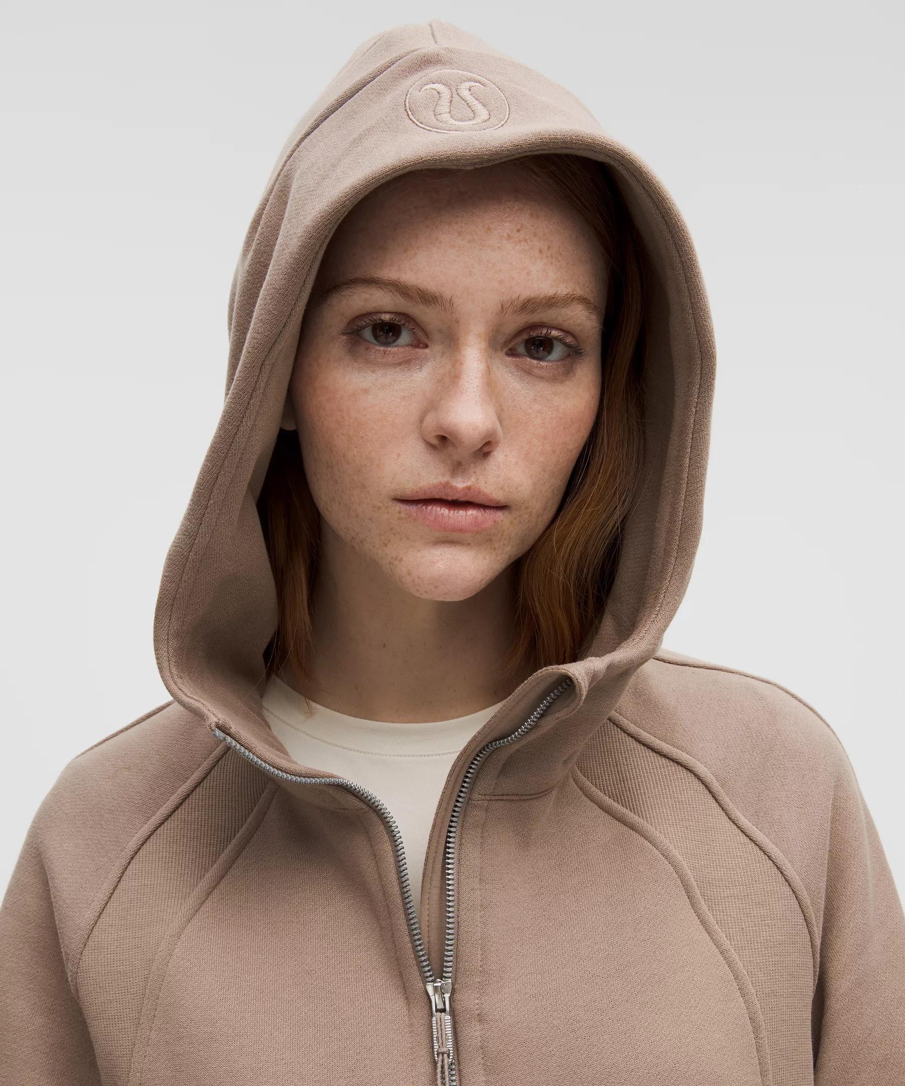 Scuba Oversized Half-Zip Long Hoodie Product Image