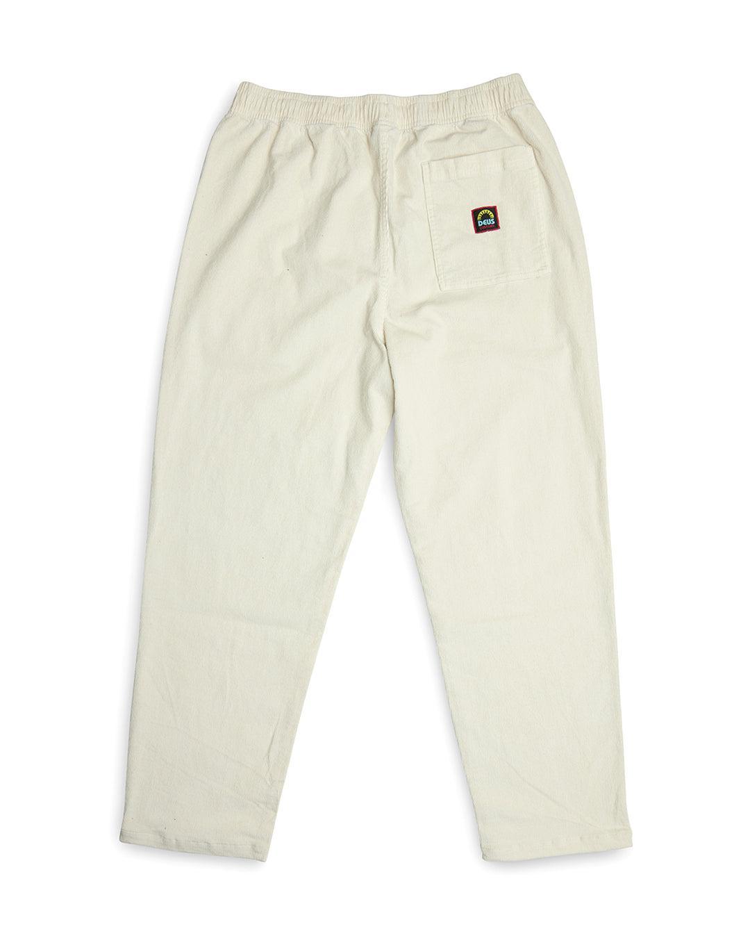 Infinity Cord Beach Pant - Dirty White Product Image