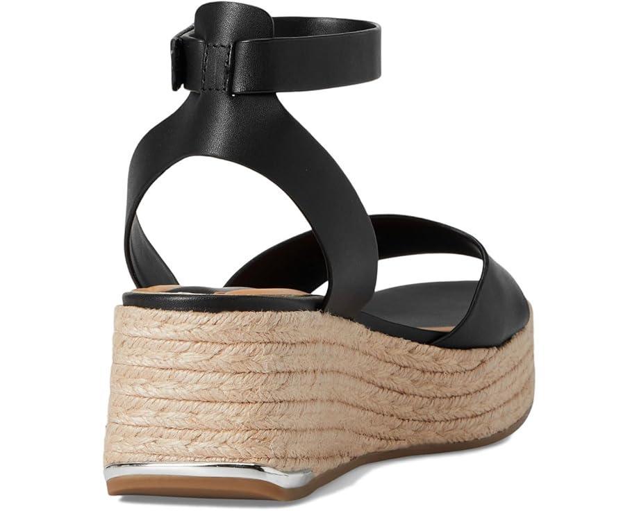 Clemens Raffia Espadrille Wedge Heel Sandals Product Image