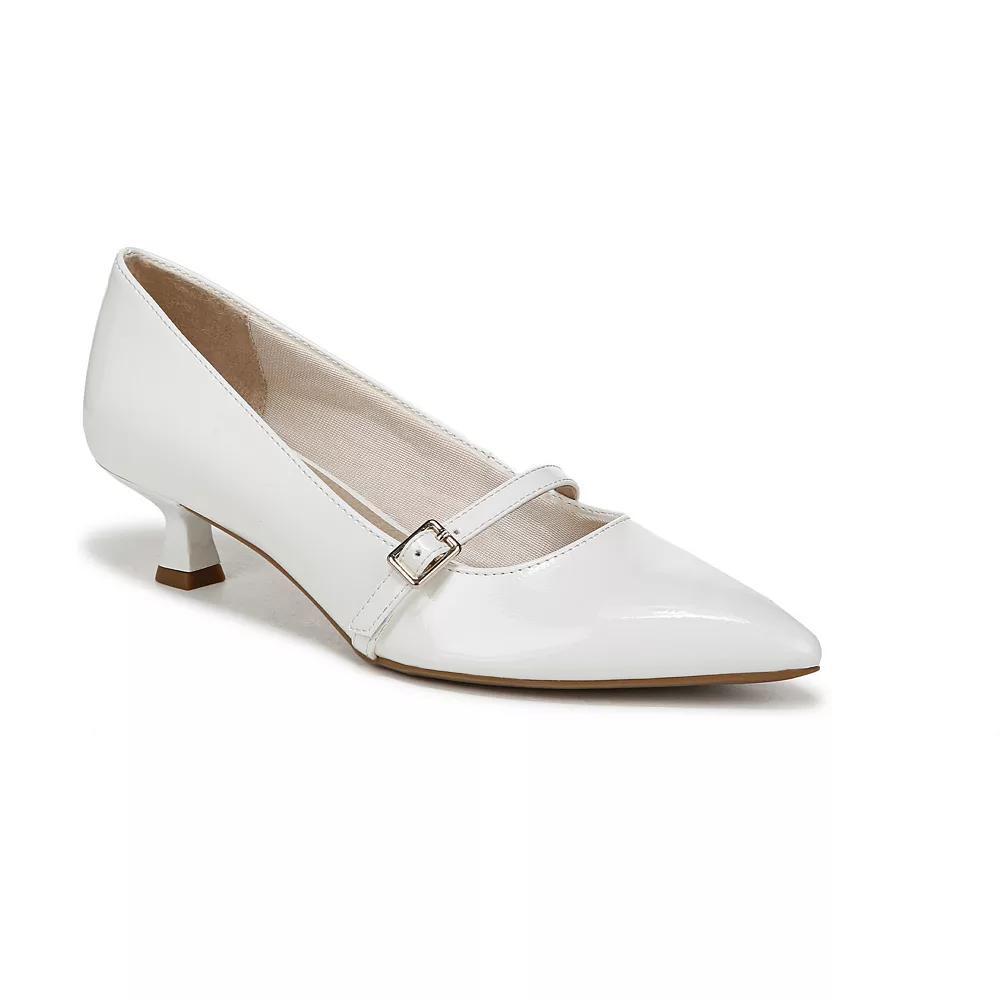 LifeStride Madelyn Women's Mary Jane Kitten Heels, Size: 8.5, White Product Image