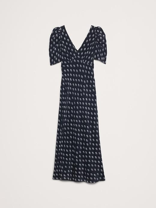 Matte Silk Maxi Dress Product Image