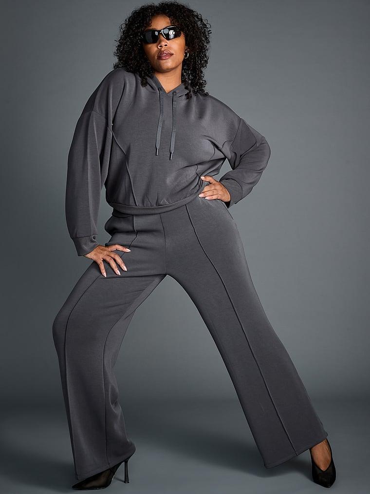 Featherweight Knit Wide-Leg Pant Product Image