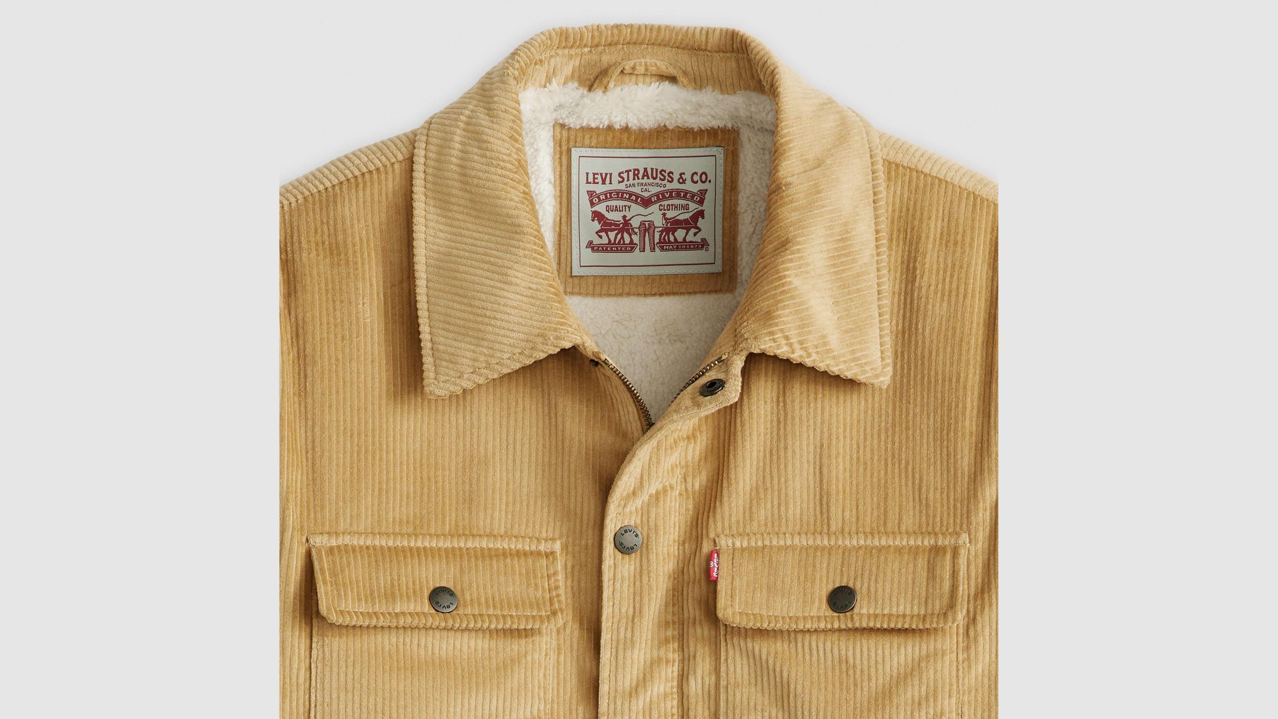Sherpa Lined Corduroy Shacket Product Image