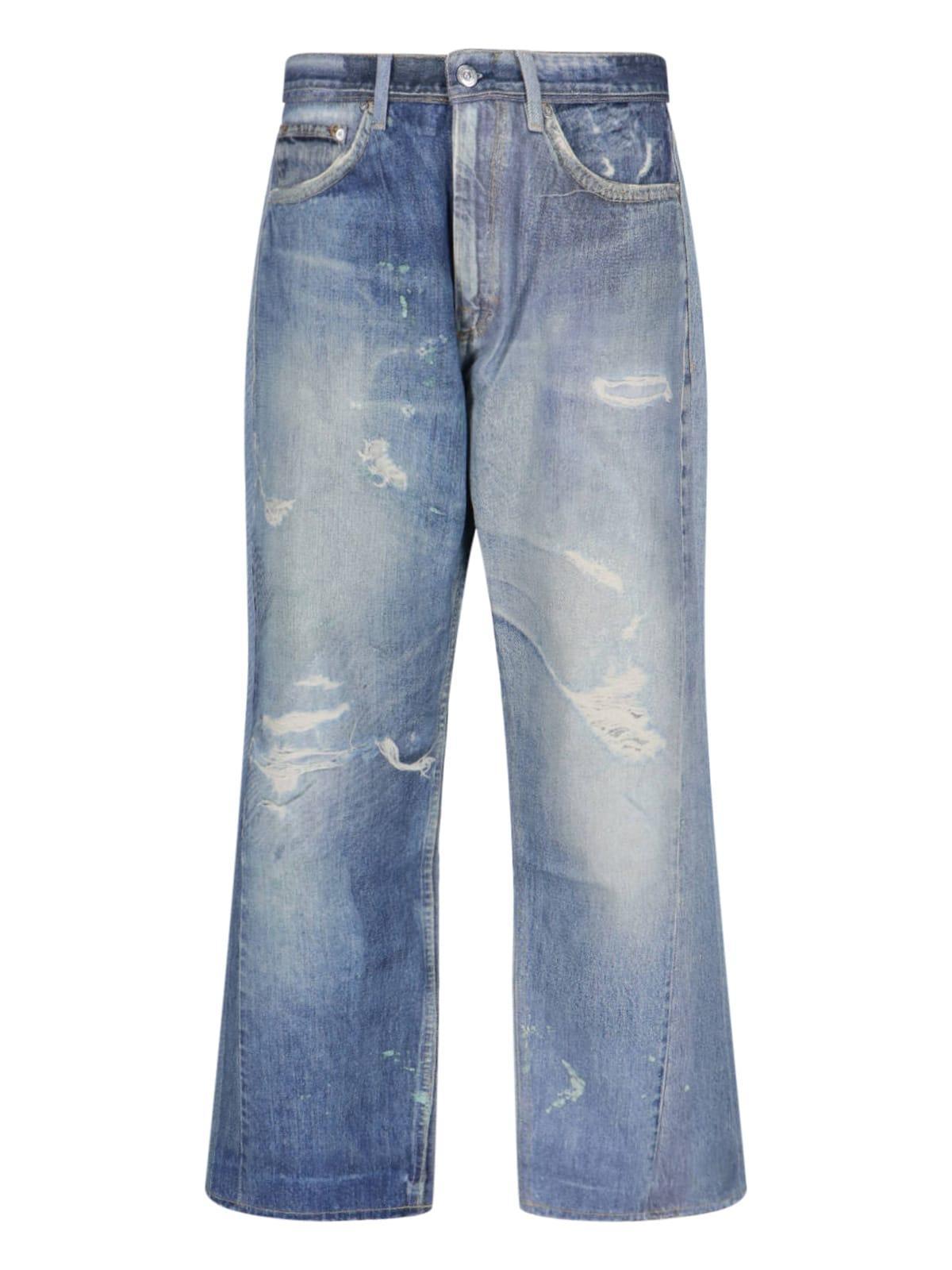 OUR LEGACY Straight Jeans In Light Blue Product Image