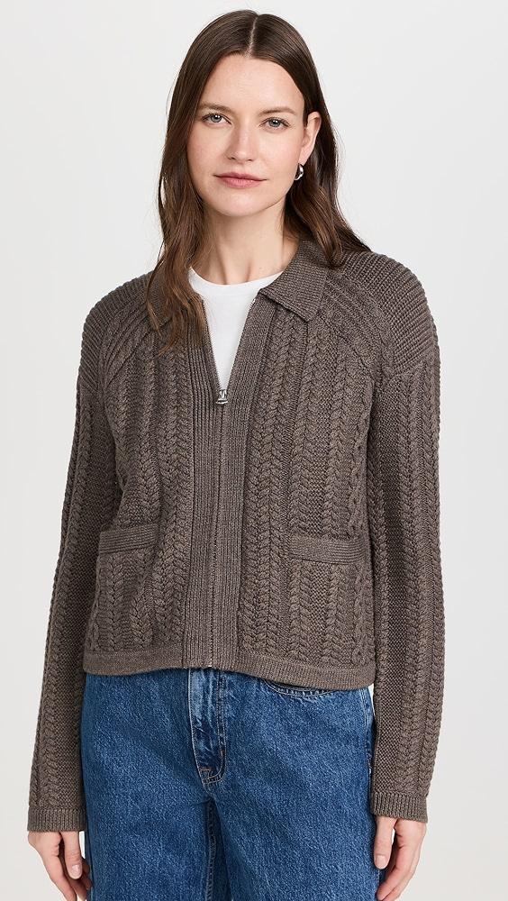 rag & bone Kerry Cable Cardigan | Shopbop Product Image