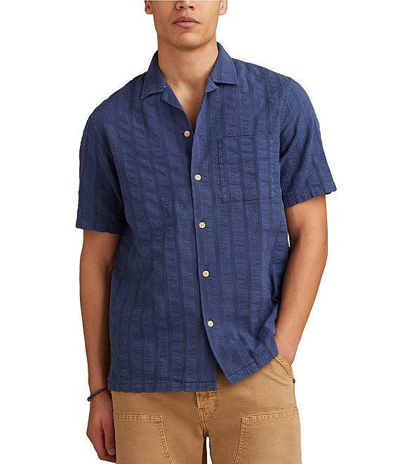 Lucky Brand Short Sleeve Seersucker Shirt Product Image