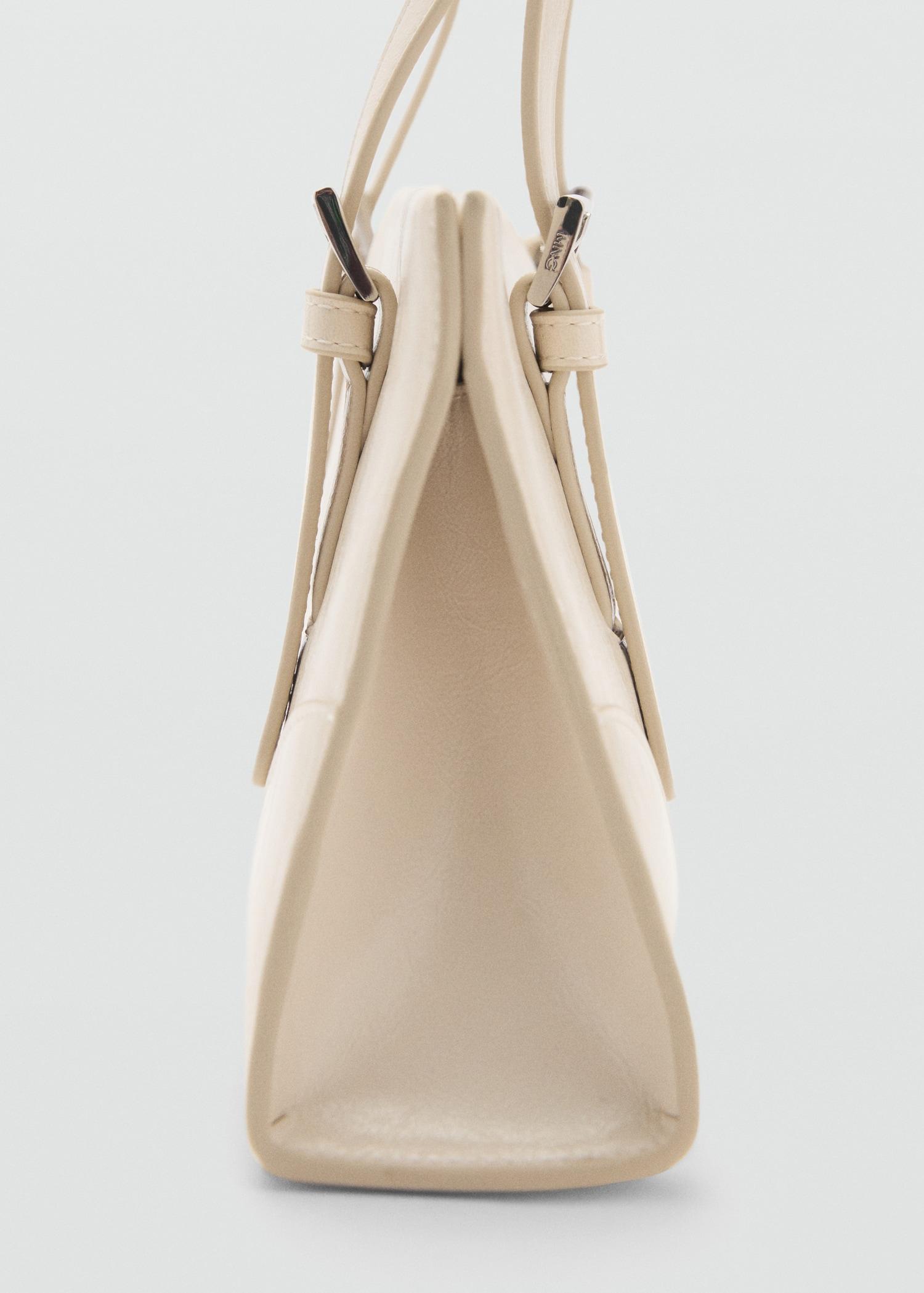 Shoulder bag with buckles - Women | MANGO USA Product Image