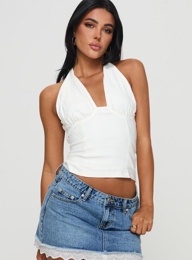 Coralina Top White Product Image