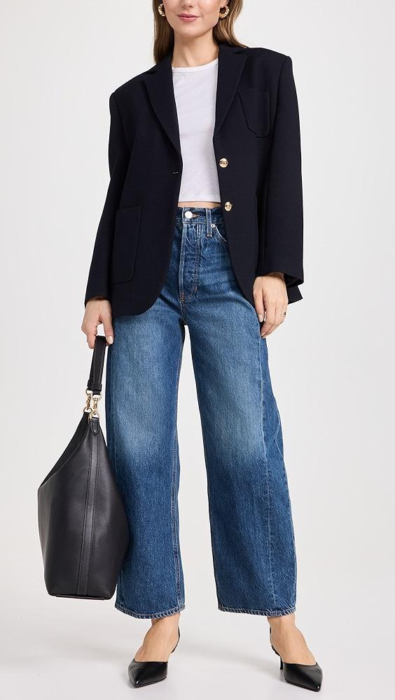 Veronica Beard Jean Ryder Barrel Jean | Shopbop Product Image