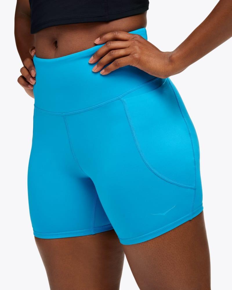 HOKA Women's Elaro 5" Bike Short in Amethyst, Size Large Product Image