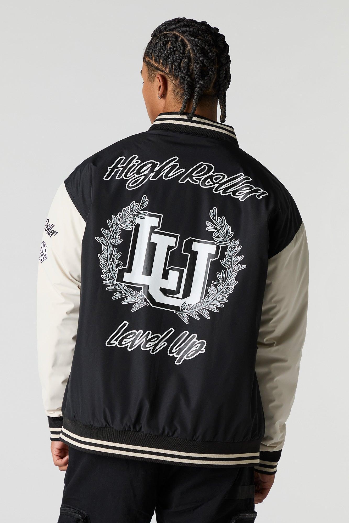 Varsity Bomber Jacket Male Product Image