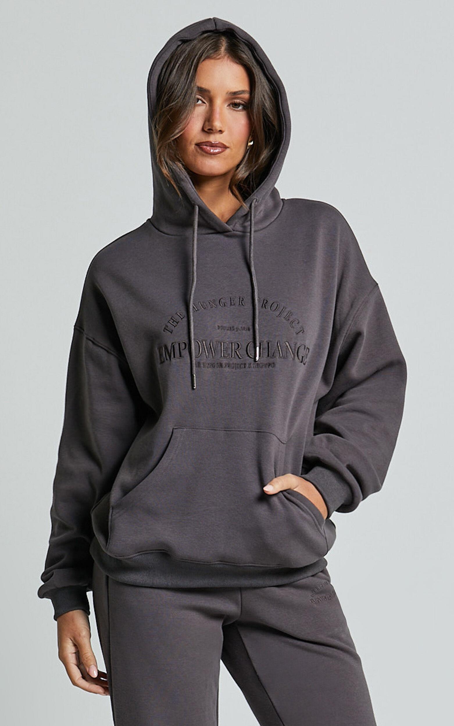 The Hunger Project X Showpo - THP Hoodie in Grey Product Image