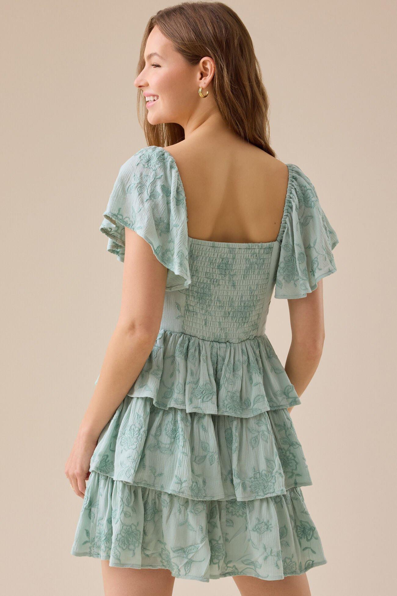 Roxara Tiered Mini Dress Product Image