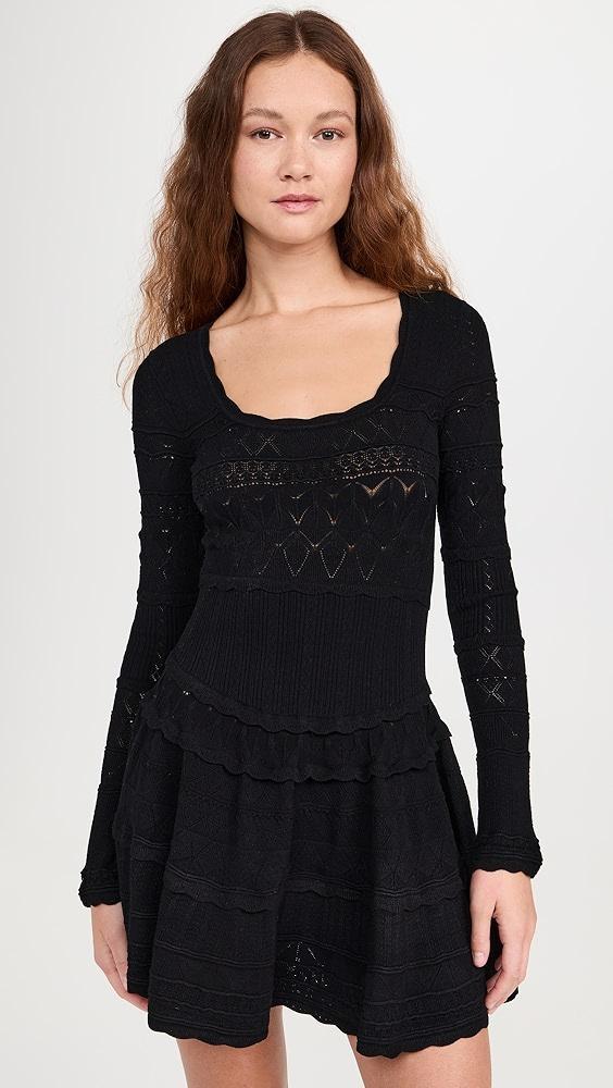 LoveShackFancy Lavender Dress | Shopbop Product Image