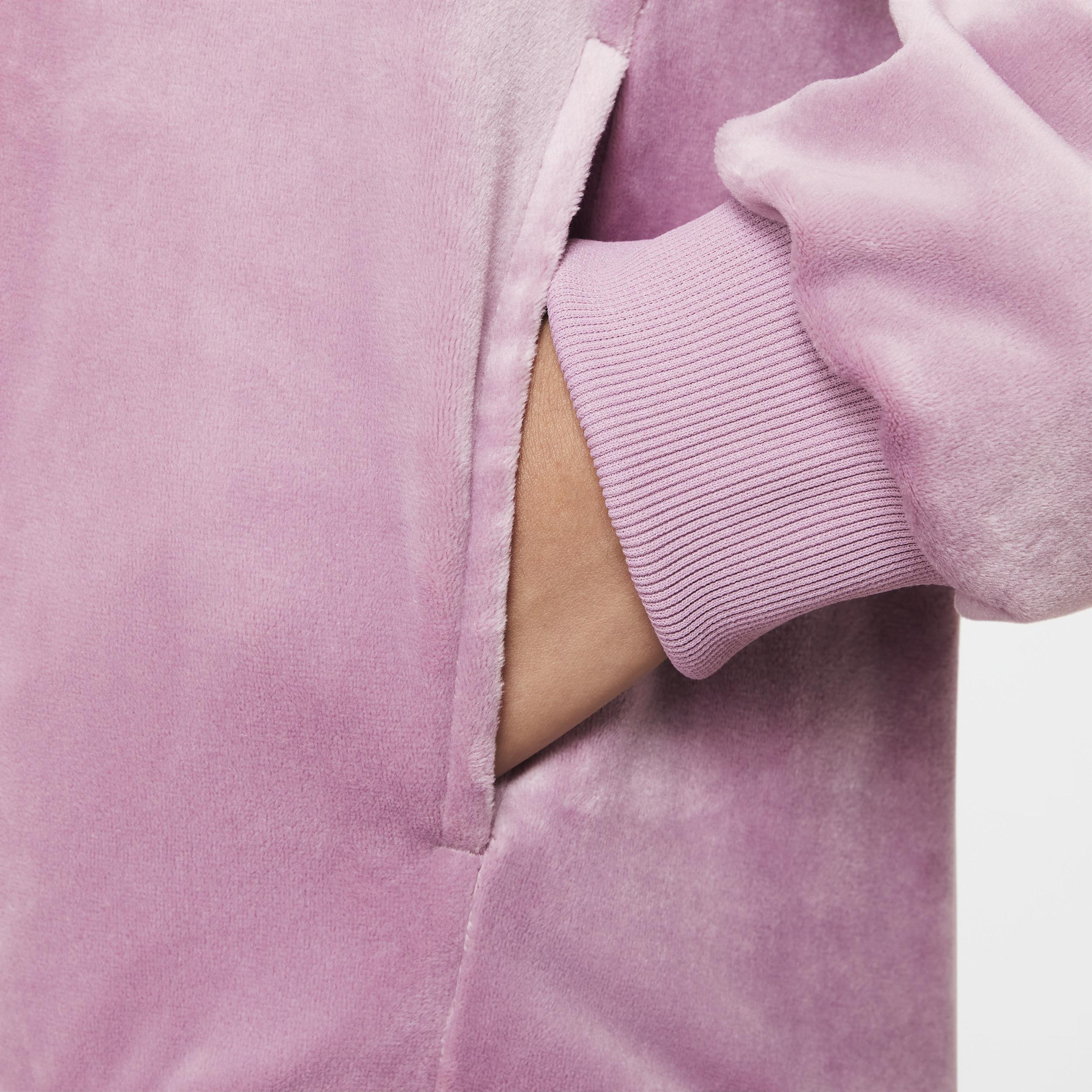 Nike Kids' Sportswear Hoodie in Plum Dust/Platinum Violet at Nordstrom, Size Xs Product Image