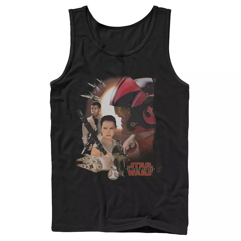 Men's Star Wars Force Awakens New Alliances Tank Top, Size: XL, Black Product Image