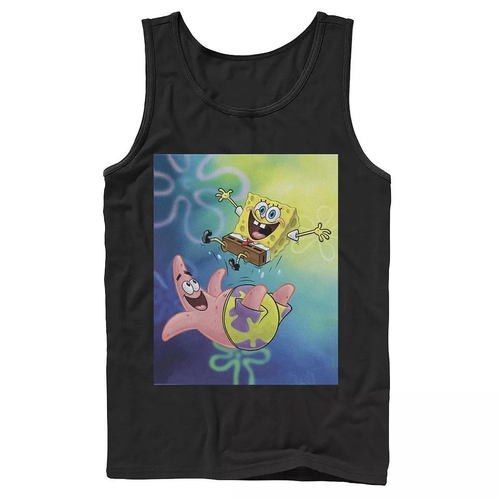 Men's Nickelodeon Spongebob Squarepants Patricks Star Best Buddies Graphic Tank Top, Size: Small, Grey Product Image