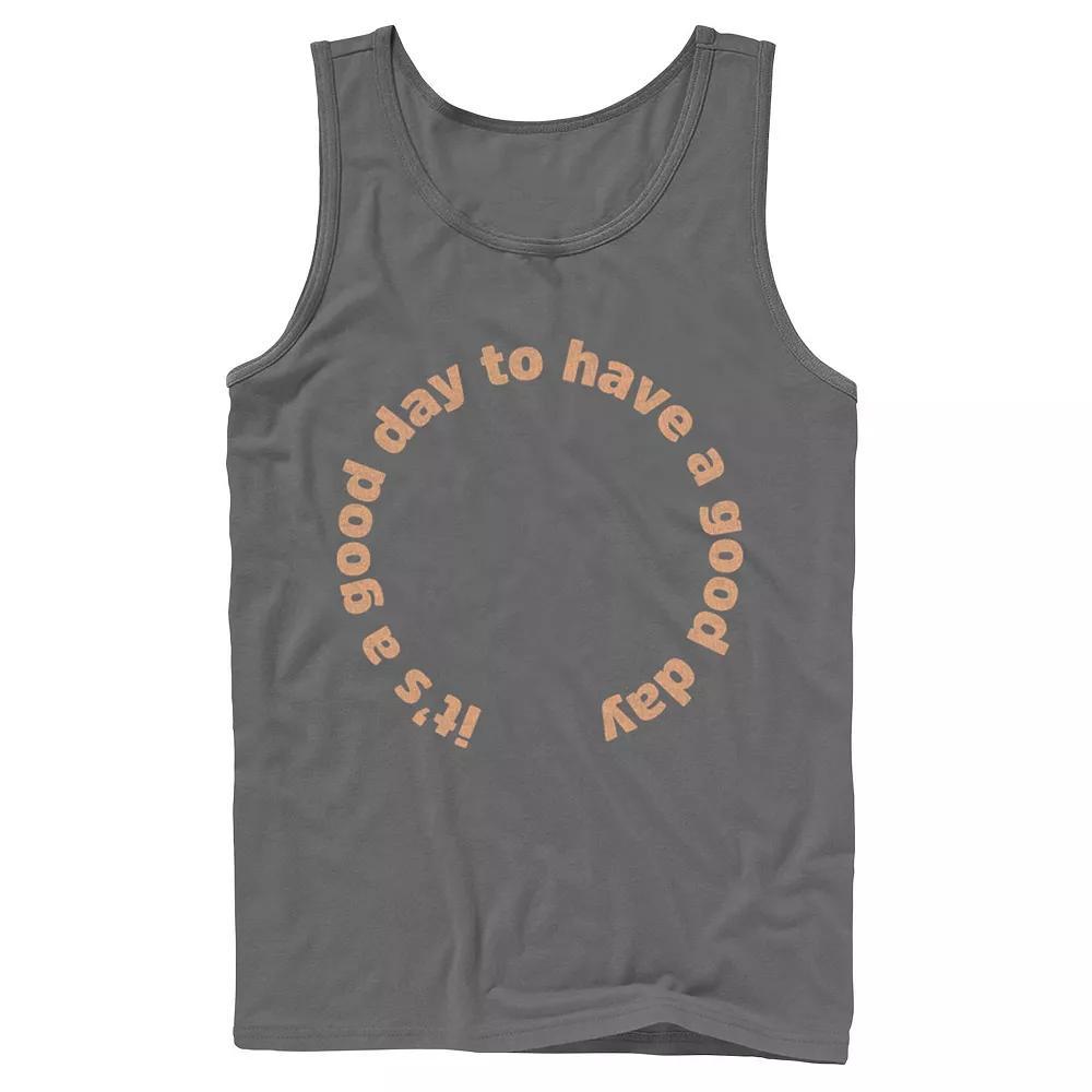 Mens Jurassic Park T-Rex Red Safari Collage Tank Top, Mens Athletic Grey Product Image