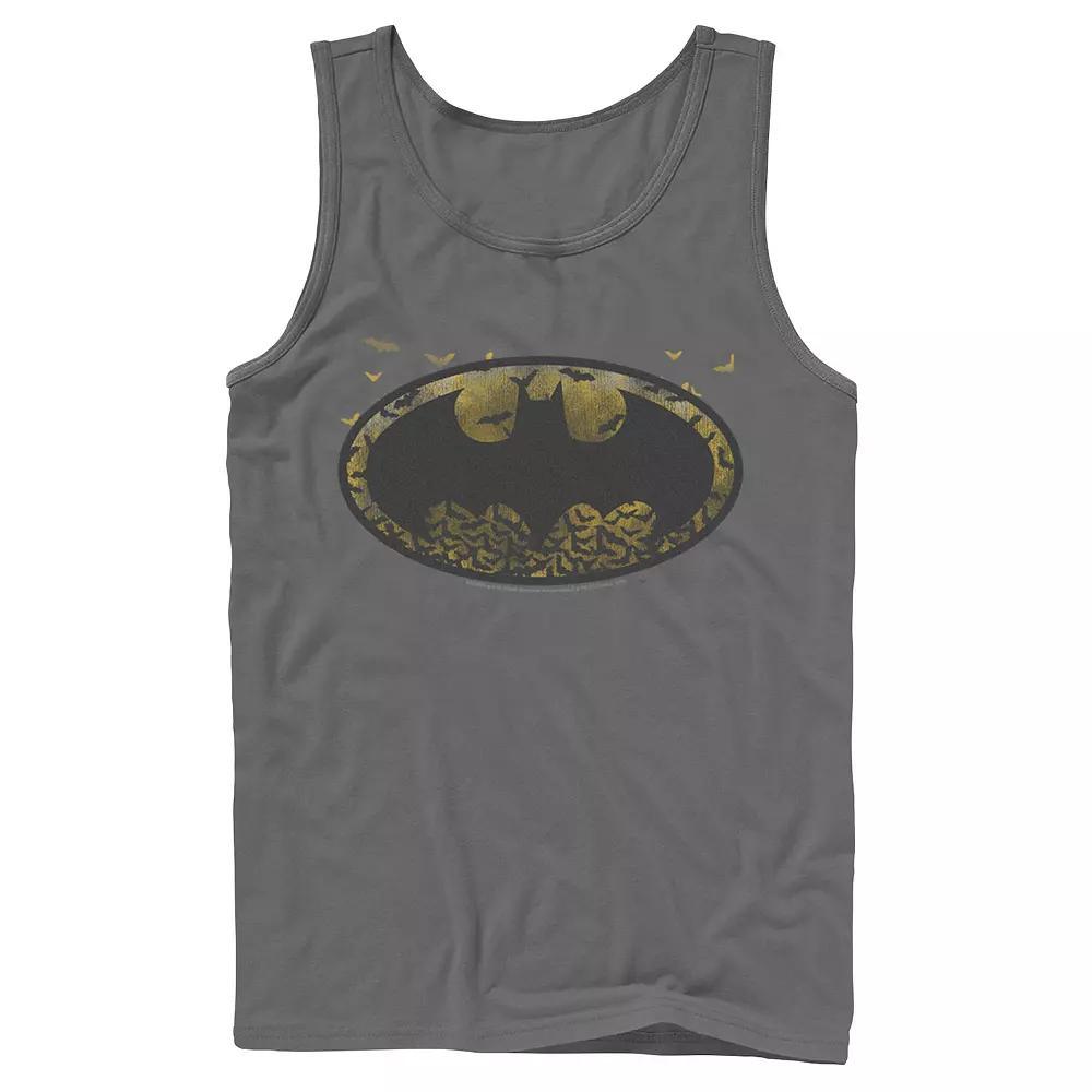 Men's Libra Scale White Ink Sketch Tank Top, Size: XL, Black Product Image