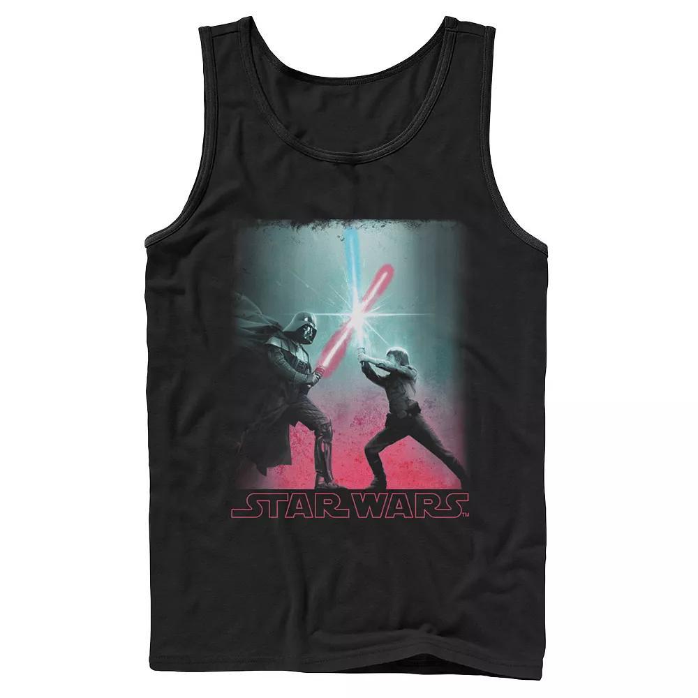 Men's Marvel Black Widow Avengers Logo Fill Tank Top, Size: Large Product Image