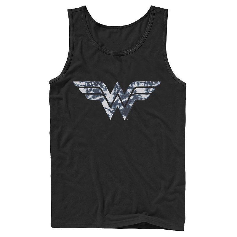 Men's Marvel Captain Marvel Movie Chest Symbol Tank Top, Size: XL, Black Product Image