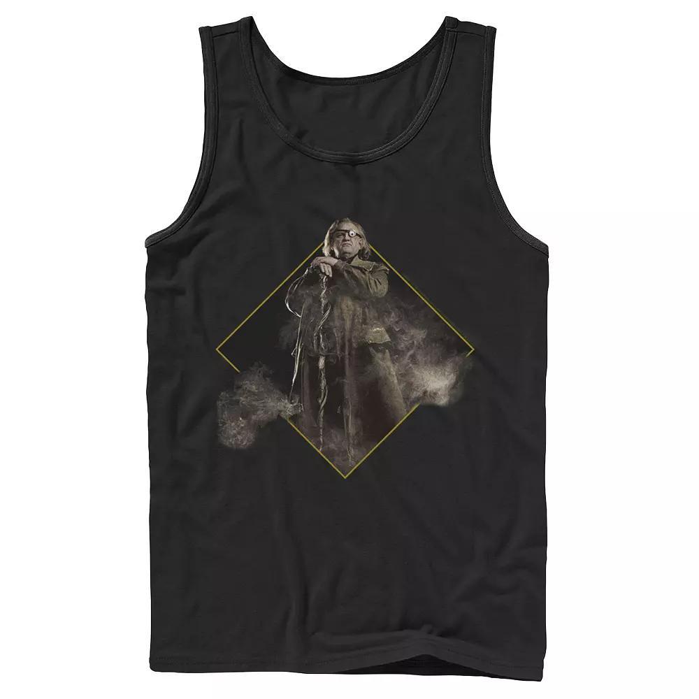 Men's Jurassic Park Velociraptor Tears Through Tank Top, Size: Small, Blue Product Image