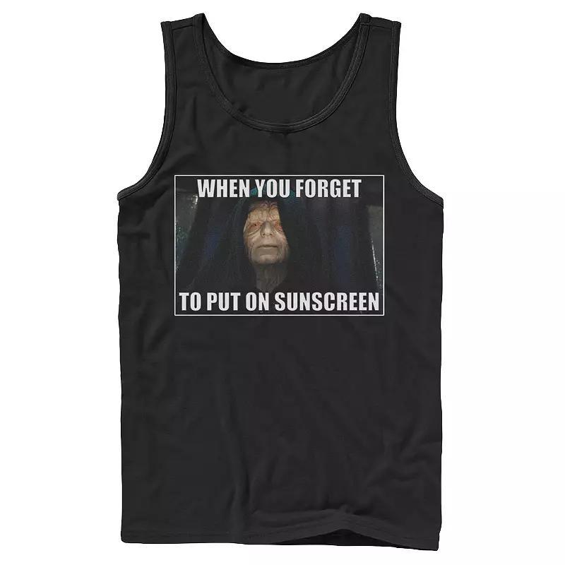 Men's Marvel Avengers Endgame Iron Man I Love You 3000 Text Fill Tank Top, Size: XL, Black Product Image