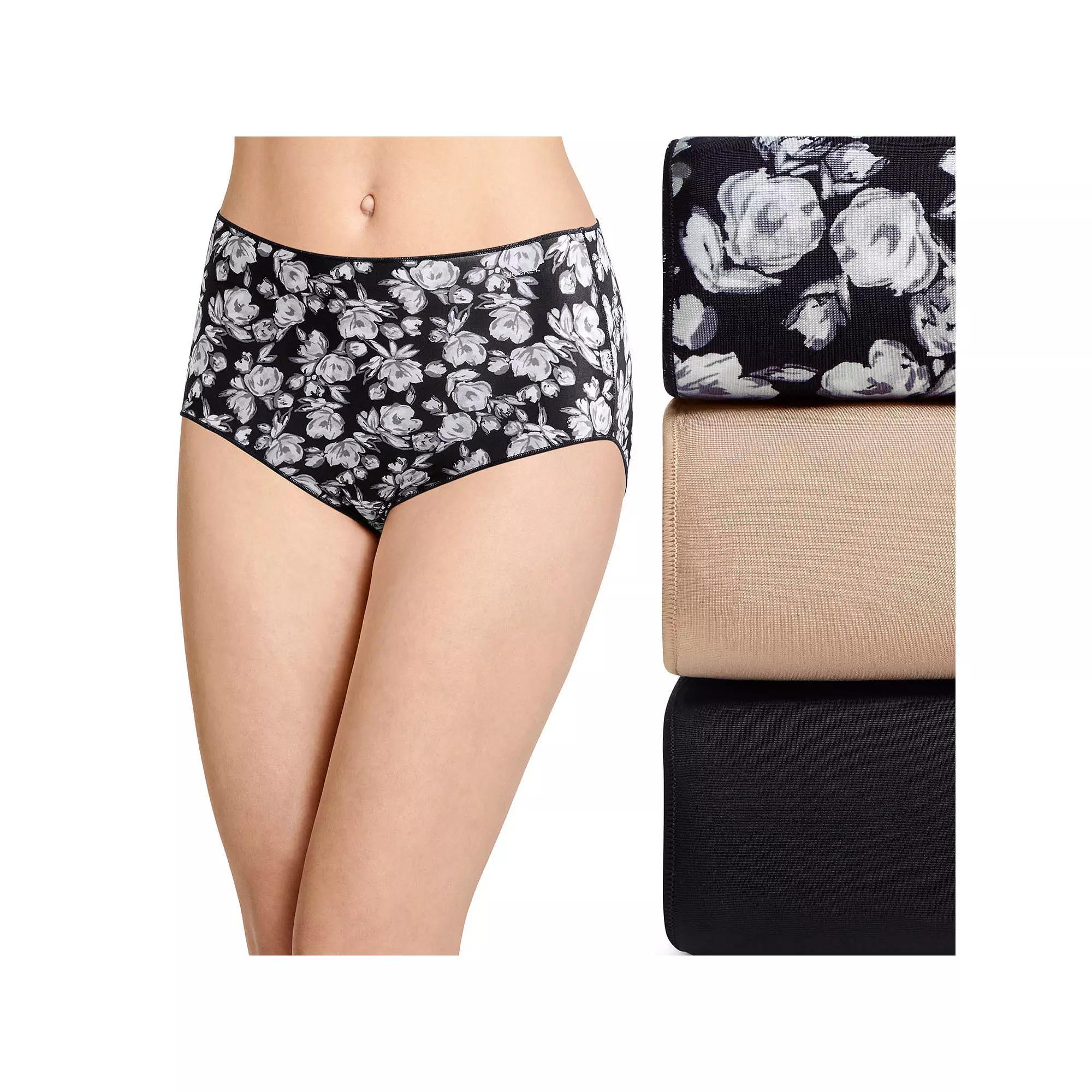 Womens Jockey No Panty Line Promise 3-Pack Hip Brief Panty Set 1772 Product Image