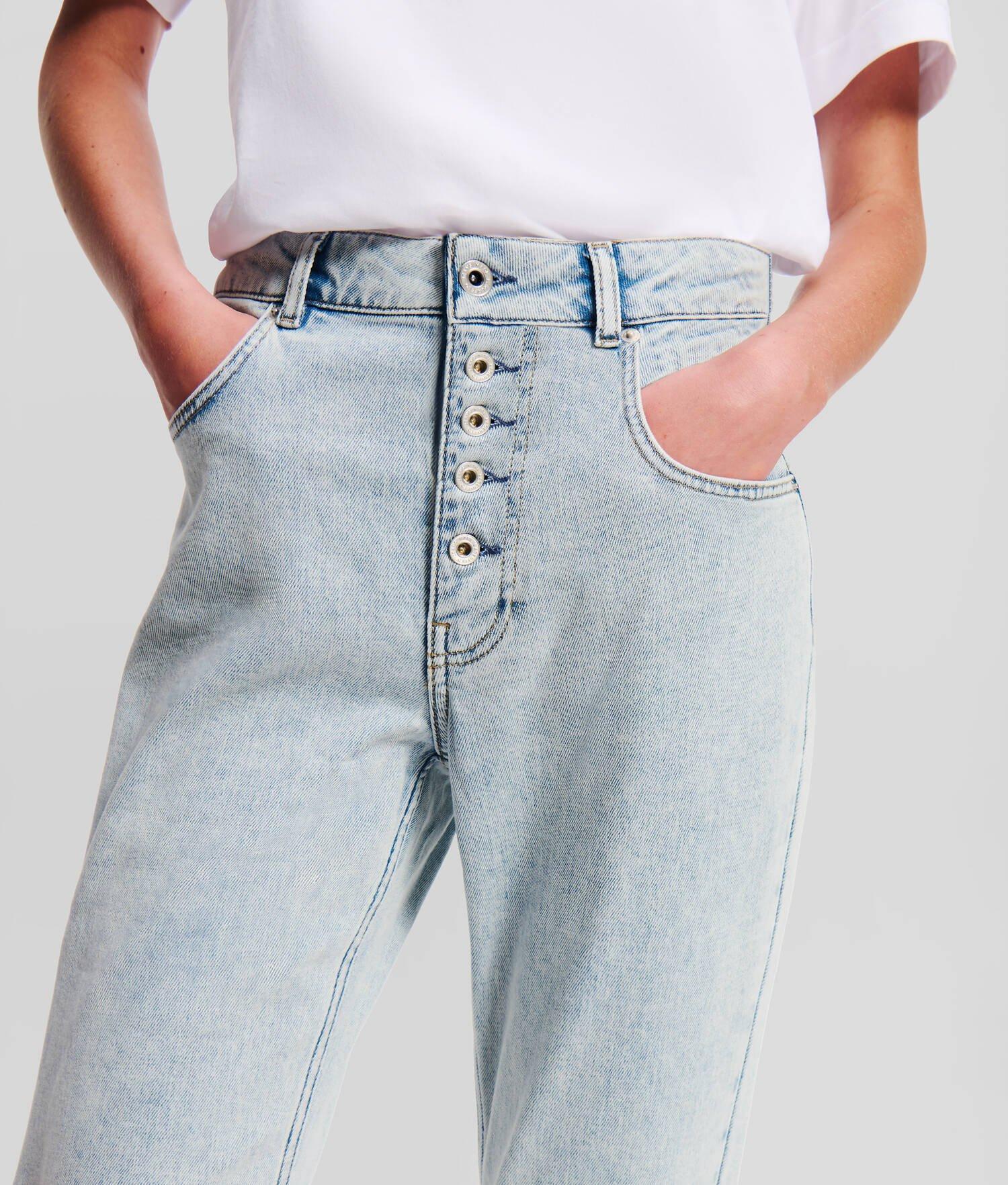 KLJ HIGH-RISE TAPERED JEANS Product Image