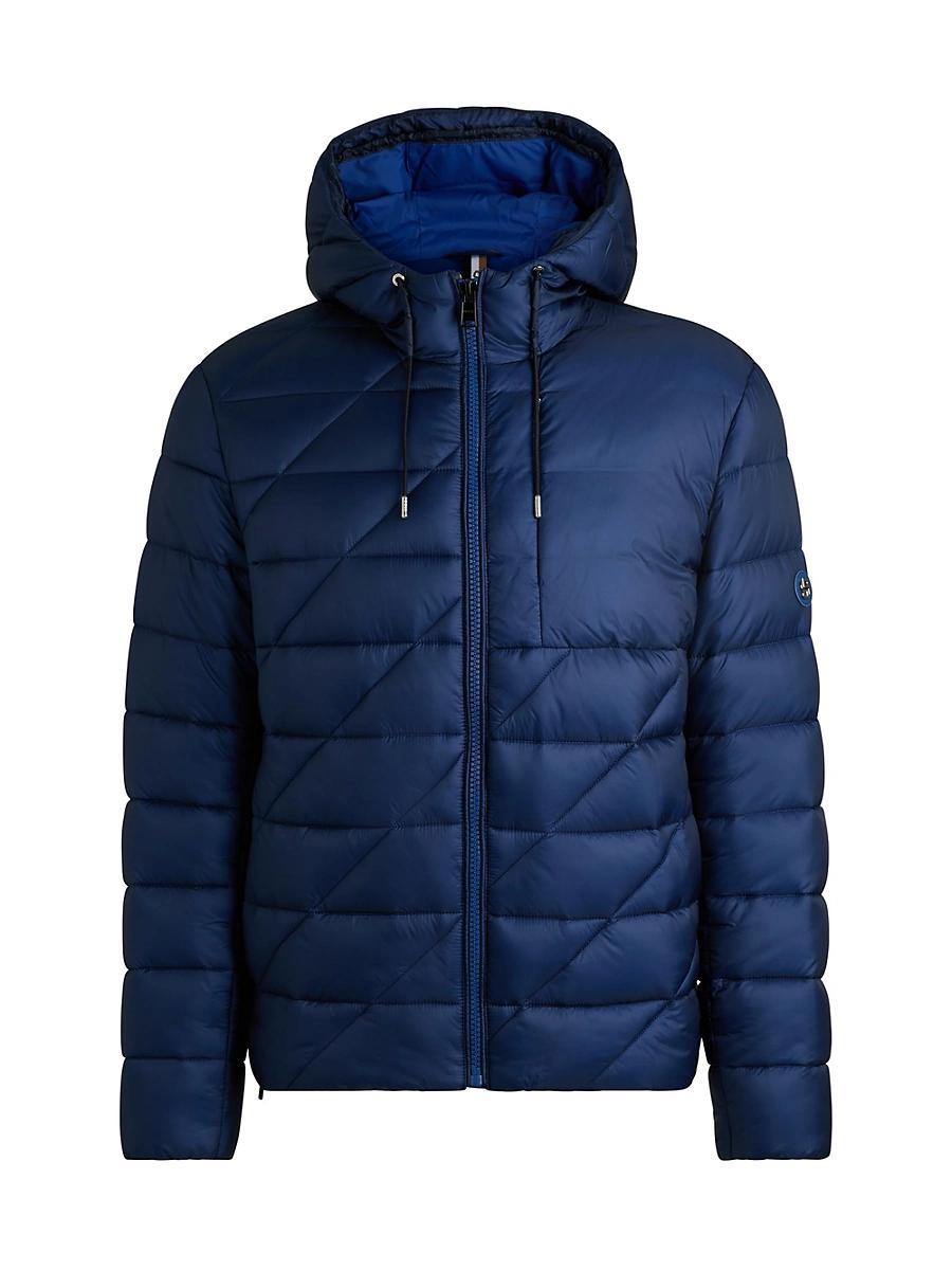 Mens Water Repellent Jacket with Double B Monogram Product Image