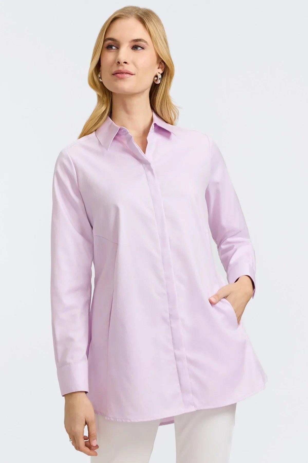 Foxcroft Cici Tunic Blouse 192599s Product Image