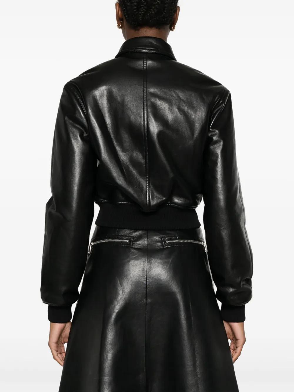 faux-leather jacket Product Image