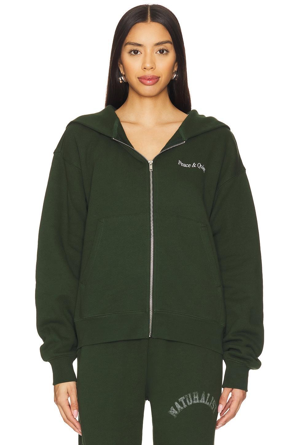 Wordmark Zip Up Hoodie Museum of Peace and Quiet Product Image