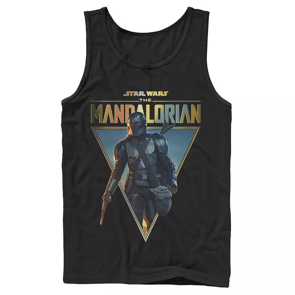 Men's The Legend Of Zelda Explore Camp Hyrule Crest Tank Top, Size: Small, Blue Product Image