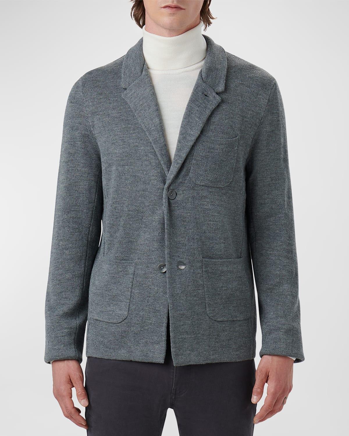 Mens Maden Merino Wool Crewneck Sweater Product Image