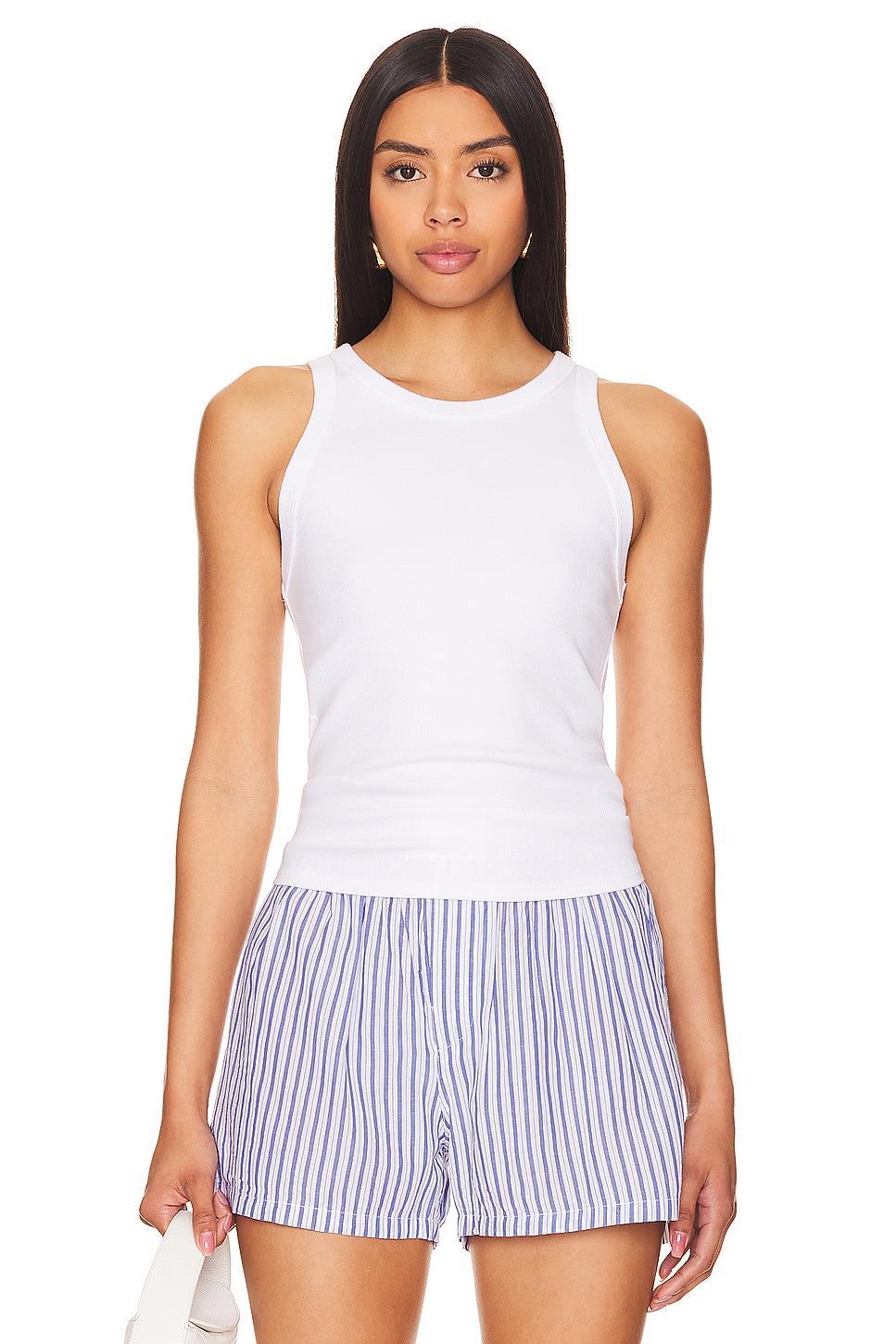 Supima Rib Sheath Tank Enza Costa Product Image
