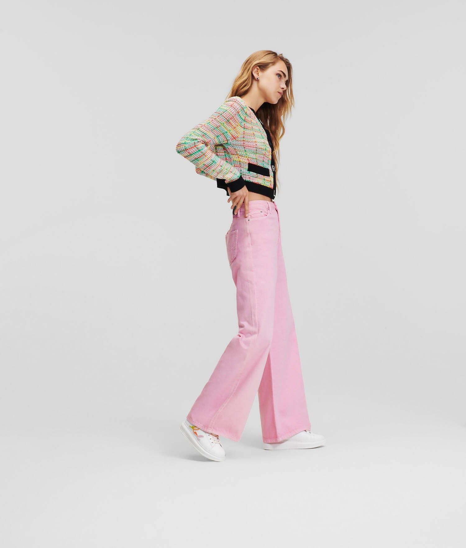 HIGH-WAIST WIDE-LEG JEANS Product Image