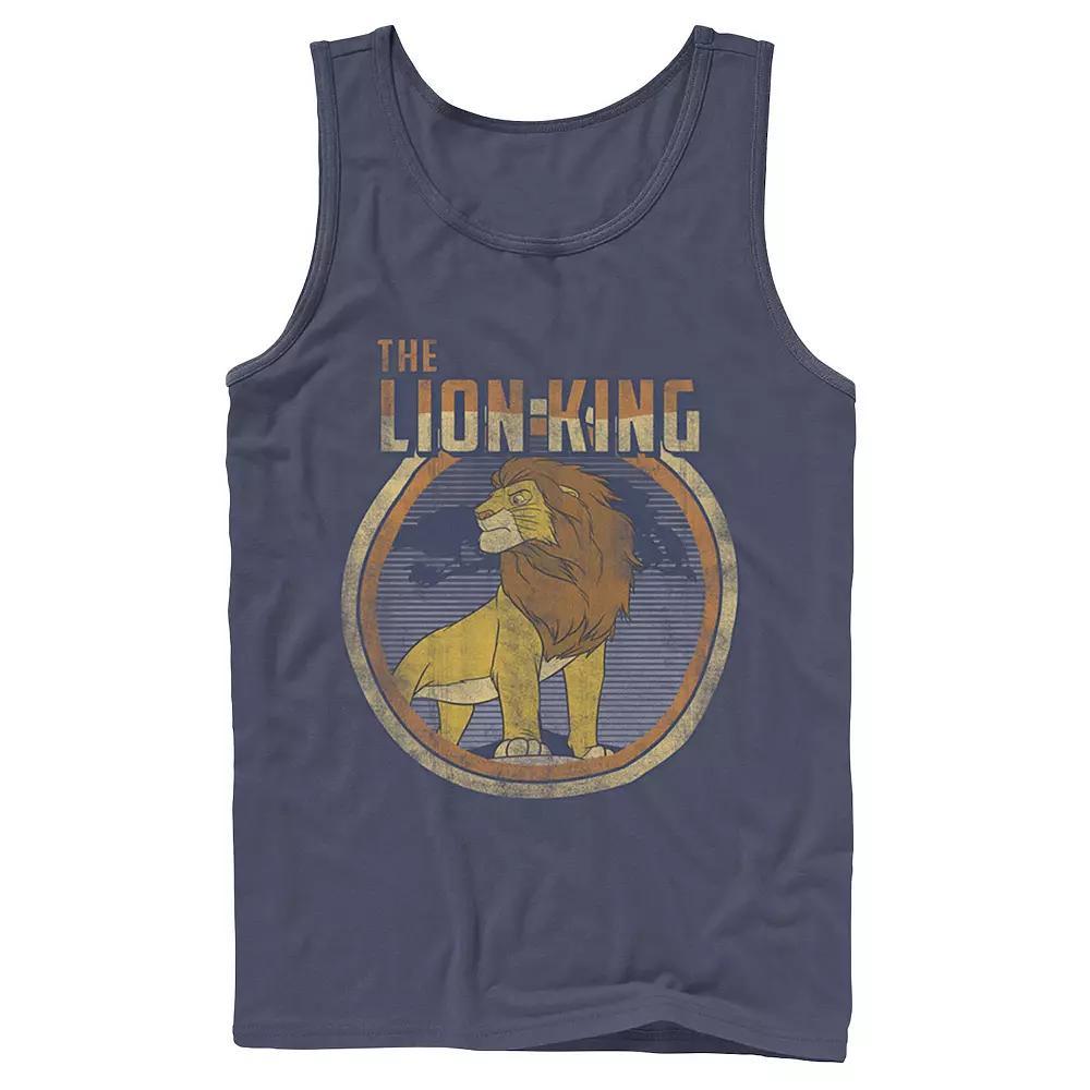 Disney's The Lion King Simba Men's Classic Tank Top, Size: XL, Grey Product Image