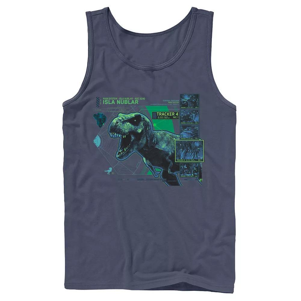 Men's DC Comics Superman Come At Me Bro Text Poster Tank Top, Size: Small, Blue Product Image