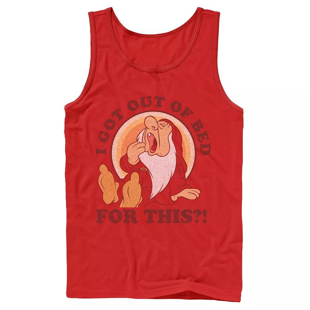 Disneys Snow White Mens Sleepy Tank Top Product Image