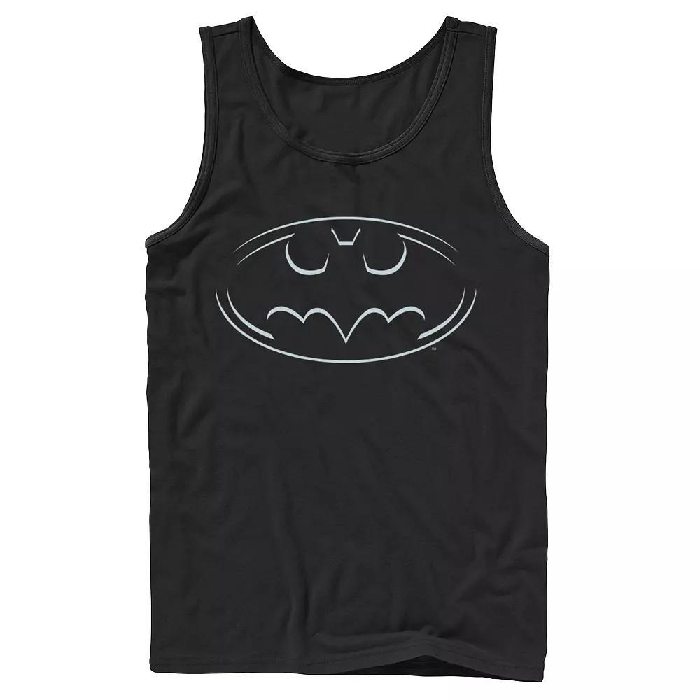 Men's Marvel Captain Marvel Movie Chest Symbol Tank Top, Size: XL, Black Product Image