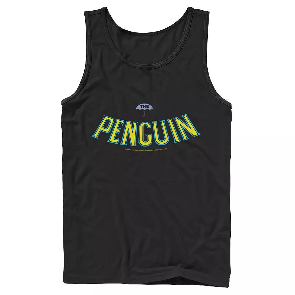 Men's Jurassic Park Neon Gradient Scene Tank Top, Size: XL, Black Product Image