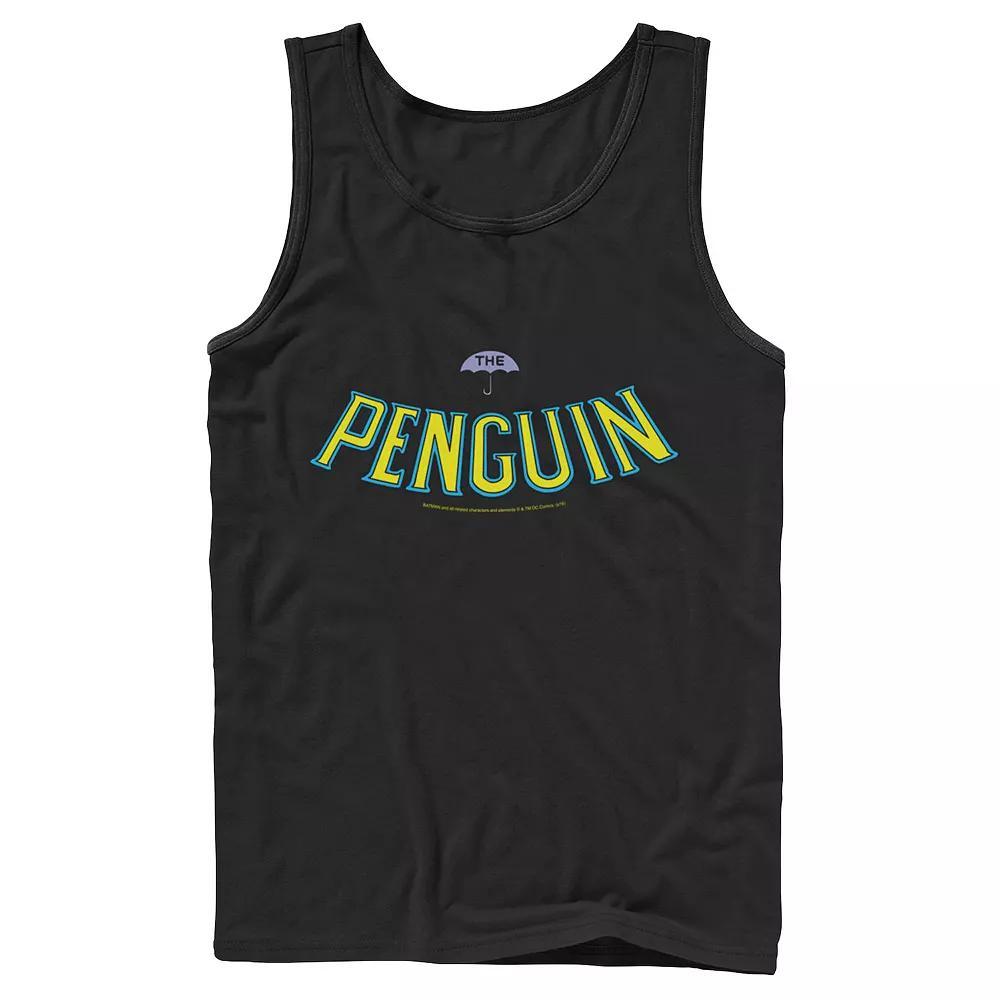 Men's Jurassic Park Neon Gradient Scene Tank Top, Size: XL, Black Product Image
