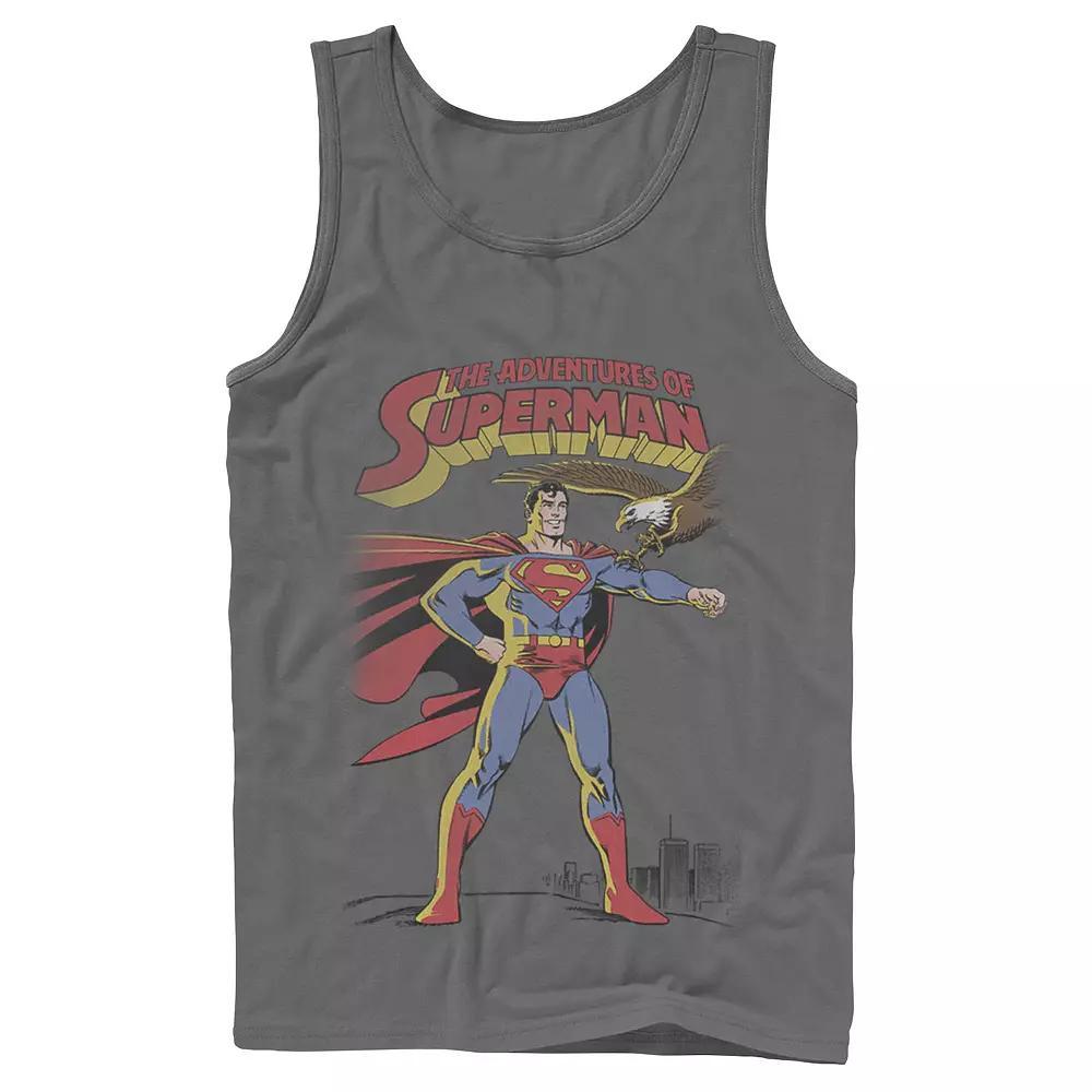 Men's Rocket Power Retro Triangle Logo Graphic Tank Top, Size: XL, Black Product Image